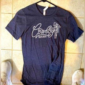 Cowboy Mama Tshirt - Small